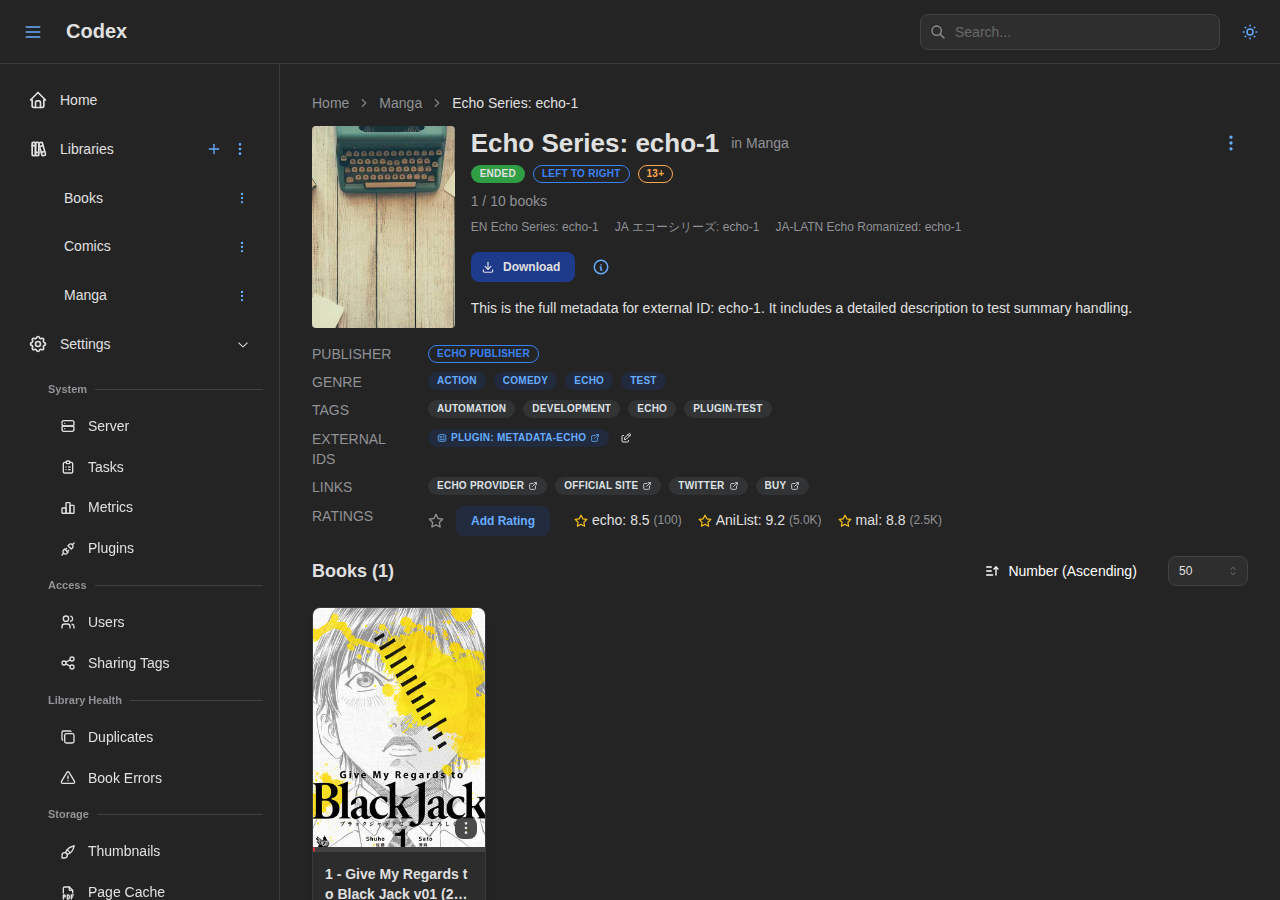 Series Detail - After Plugin